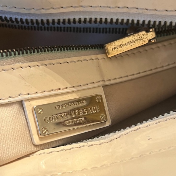 Authentic Gianni Versace Bag. Patent Leather. Made in Italy - Picture 7 of 15